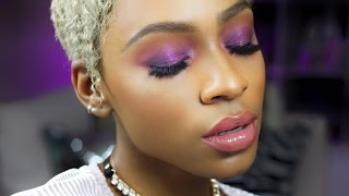 Chit Chat GRWM: Peanut Butter & Jelly (Kiss NY Pro, Too Faced, etc) ▸ VICKYLOGAN screenshot 5