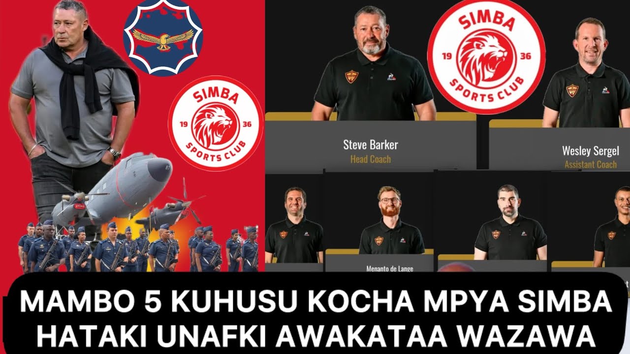 USALITI KWISHAA SIMBA‼️ KOCHA MPYA AZUA MAPYA | AWAKATAA WAZAWA KWENYE BENCHI LAKE |KUMBE MWANAJESHI