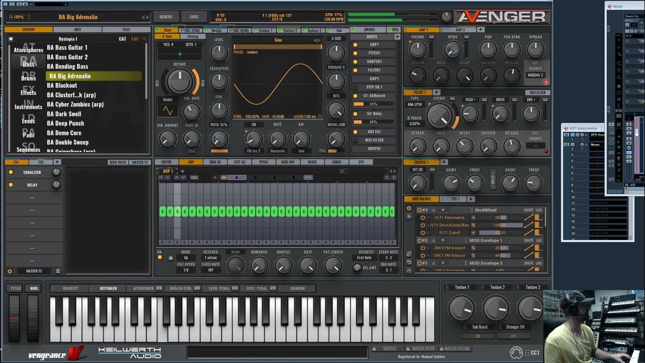 Vps avenger vst. Vengeance vst. Avenger synth. Avenger синтезатор. 4.