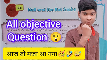 🥳 #class8 , #english , kali and the rat snake #unit2a by gourav sir #kaliandtheratsnake