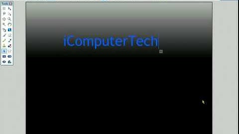 Paint.NET: How to Add Gradient + Text Reflection