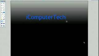 Paint.NET: How to Add Gradient + Text Reflection
