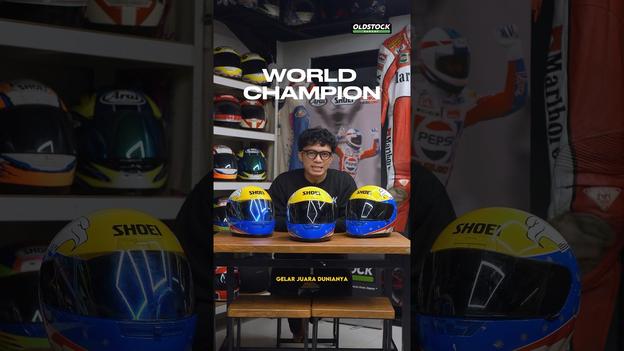 X-8 コシンスキー 本人用スペシャル Collector Item! Shoei X-8 “John Kocinski” Original 🔥 SUPER RARE