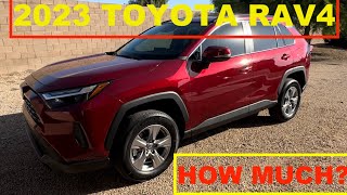 2023 Toyota RAV4 XLE Detailed Review of all Specs &amp; Features