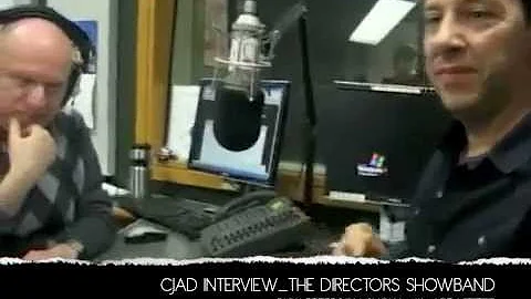 THE DIRECTORS SHOWBAND_CJAD_To...  Picciuto sings ...