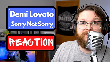 Demi Lovato - Sorry Not Sorry - Metal Guy Reacts