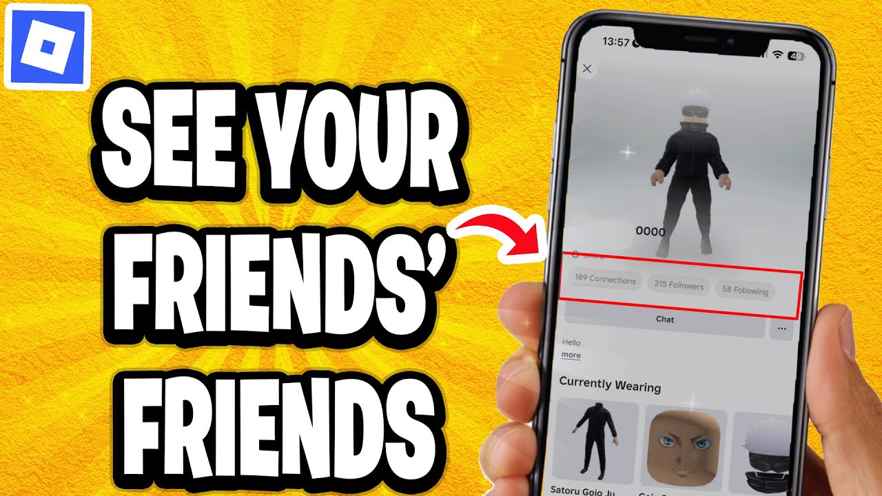 How To See Your Friends' Friends On Roblox - YouTube
