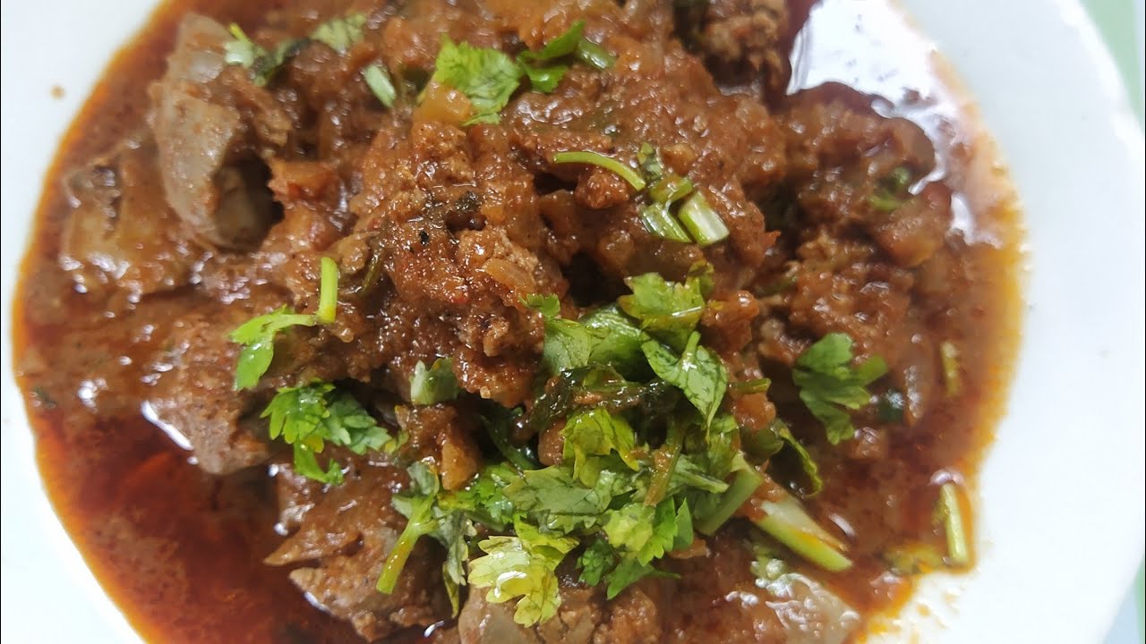 How to make liver gravy (அருமையான ஈரல் கிரேவி) YouTube