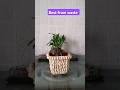 best from waste #artandcraft #homedecor