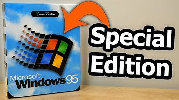 ULTRA RARE Windows 95 Special Edition! - Unboxing & Exploration
