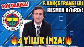 Fenerbahçe Transferi Resmen Bitirdi 4 Yillik İmza Hayirli Olsun