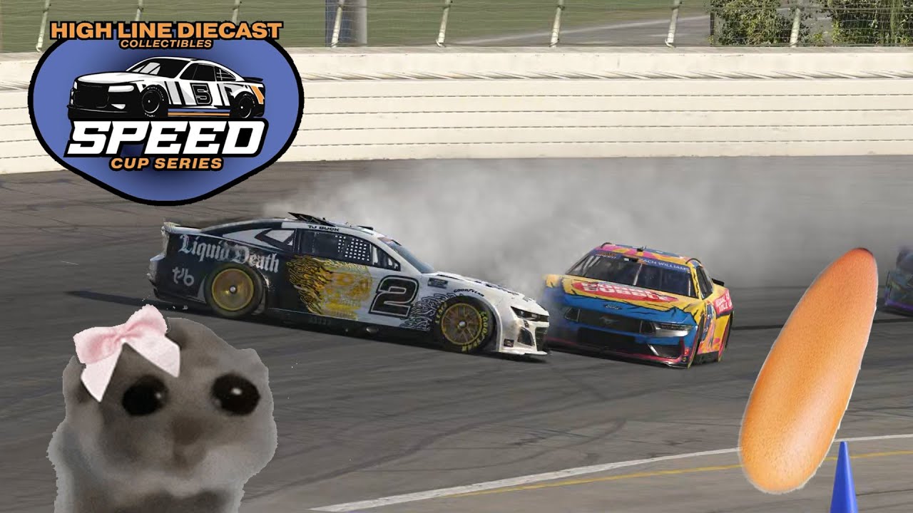 Speed Cup Racing iRacing | SPEED Cup Series at WWT Speedway | I show my fiancée the LONG ...
