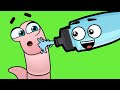 Drink more Water Herman the Worm! | Silly Healthy Habits Songs by Papa Joel