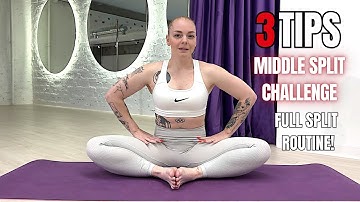 Full Middle Split Routine! Quick Flexibility Boost for All Levels! (4K)