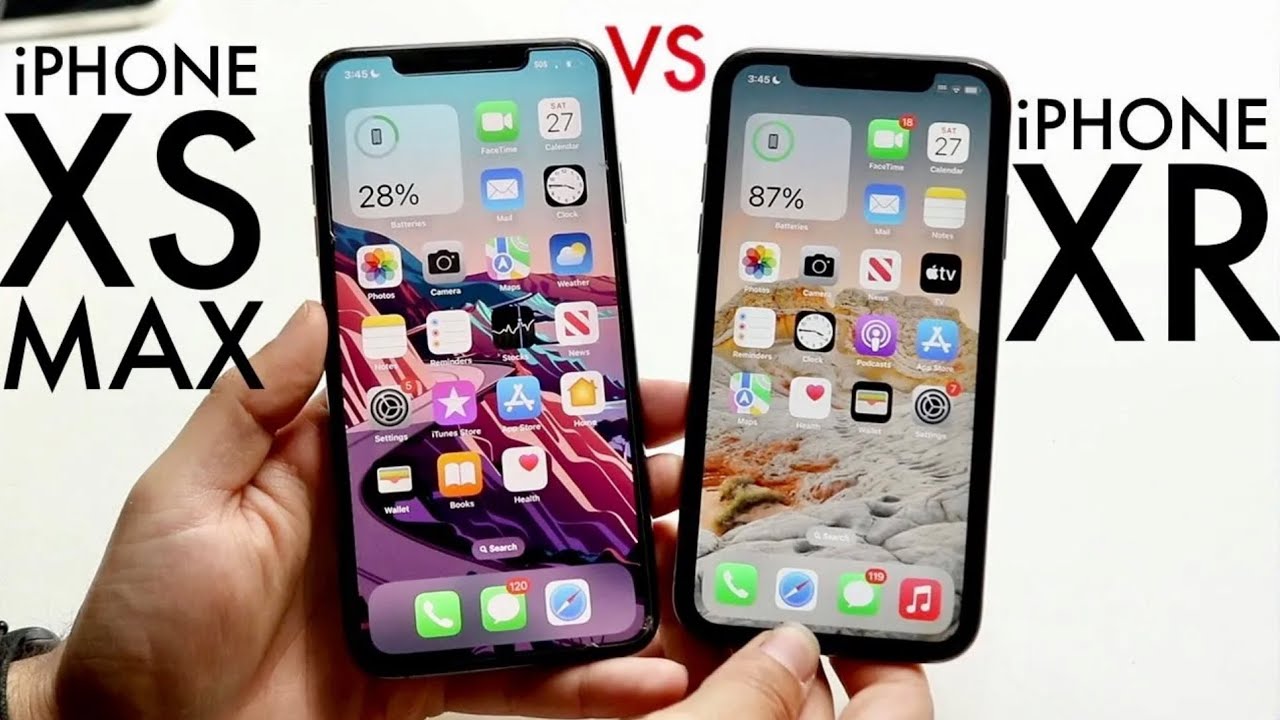 iPhone XR против iPhone XS Max в 2025 году! (Сравнение) (Обзор)