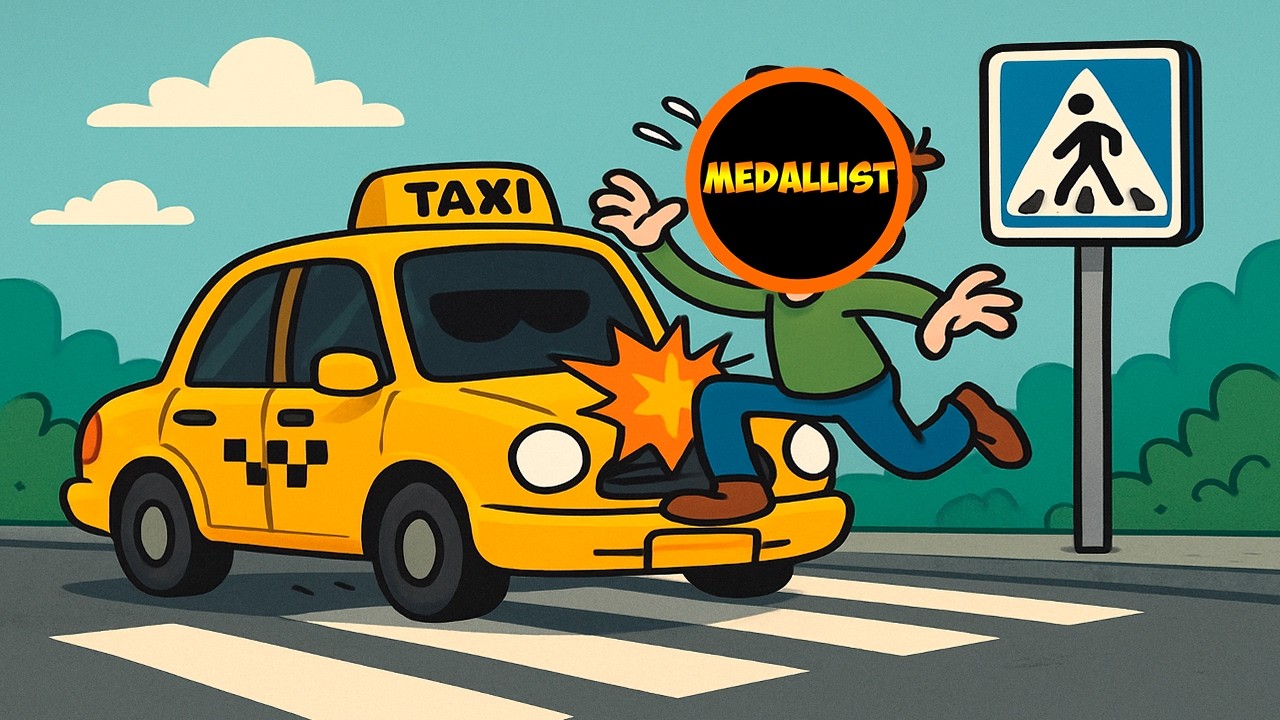 МЕДАЛИСТ ТЕПЕРЬ ТАКСИСТ!