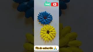 Simple Pumpkin Seed Projects - Wonderful DIY Pumpkin Seed Flower Decoration - Crafts with Seeds