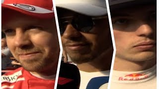 F1 2018 Chinese GP - Post Race Interviews Vettel, Hamilton, Verstappen & More
