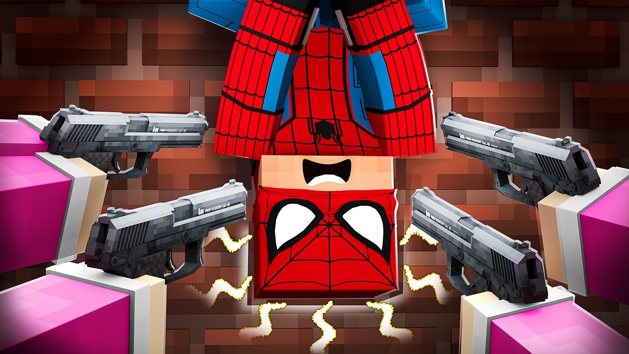 Spiderman vs. Realistische Waffen