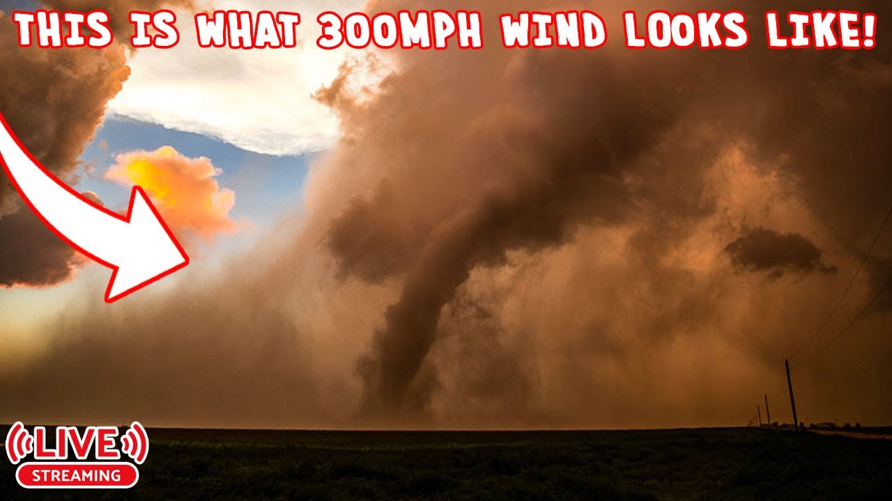 LIVE STORM CHASERS - TEXAS TORNADO THREAT - YouTube