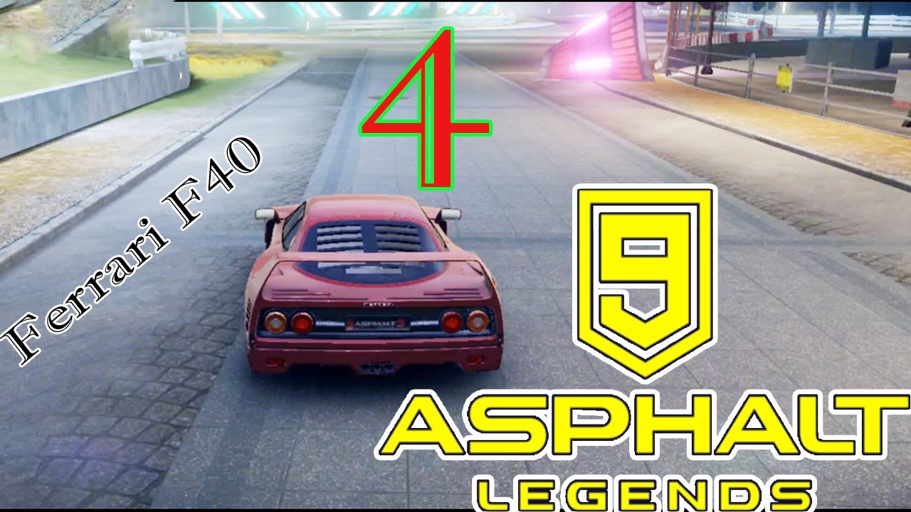 Asphalt 9 Legends Ferrari F40 - Asphalt 9 Legends Database | Gameplay #4