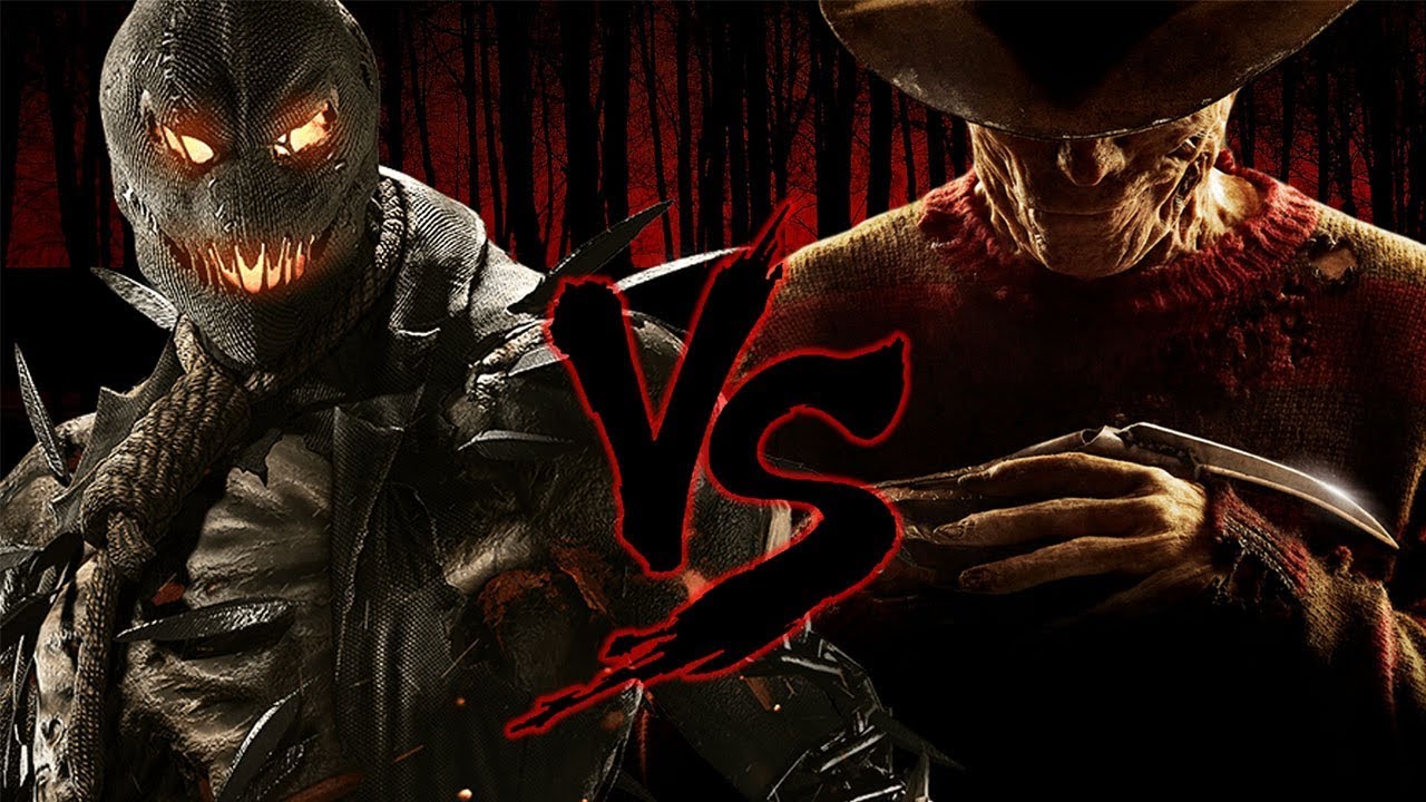 scarecrow, Freddy, Freddy krueger, SCARECROW Vs FREDDY KRUEGER RAP, SCARE.....