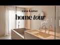 Get inside this unique house tour  wabi wabi loft bathroom  japandi minimal house interior style