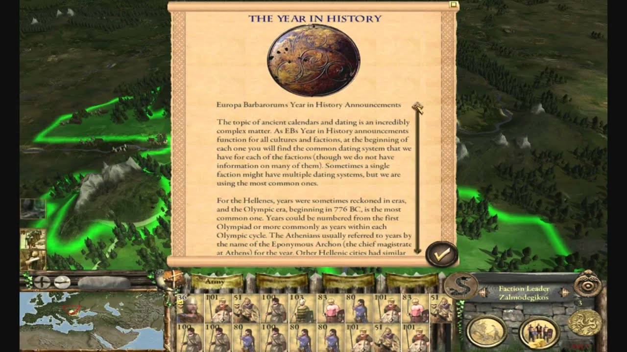 Let's Play Medieval 2 Total War - Europa Barbarorum II mod - Part 1 gaming logo