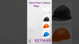 The different colour meanings for hard hats