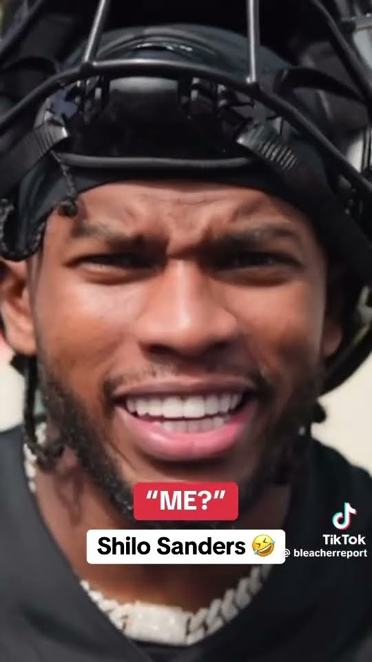 Me? #hoodnews #deionsanders #shilosanders #colorado #peptalk #coaching #lol #omg #wow #how #me #lmao