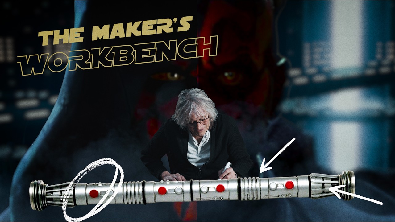 Inside Darth Maul’s Lightsaber | MAKERS WORKBENCH EP. 1