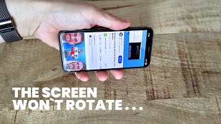 iPhone Screen Won´t Rotate | How to Fix