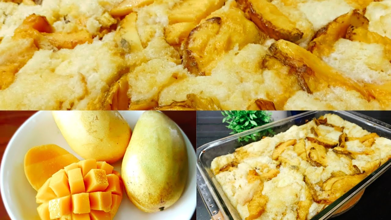 Mango Bread Pudding Recipe Mango Dessert Easy & Quick Mango Bread
