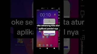 TUTORIAL SPLIT 2 LAYAR DI REDFINGER ANDROID 10 BY AWKUN #update#tutorial #rf #redfinger#fypシ゚#shorts