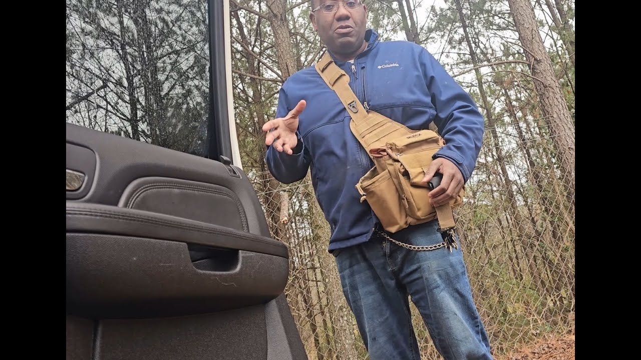 Tactical Man-Bag! Vehicle Trauma Kit and Emergency Food! 2024 Gun Wish List!