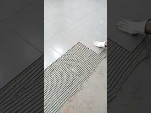 كيفية تركيب زليج على الأرض