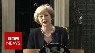 Theresa May: First speech as Prime Minister - BBC News