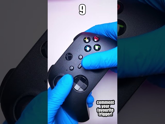 16 ASMR Triggers — Xbox Series X Controller 🎧🔥 Which One Wins? #ASMR #Shorts