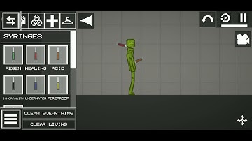 How to make a living skeleton in melon playground
