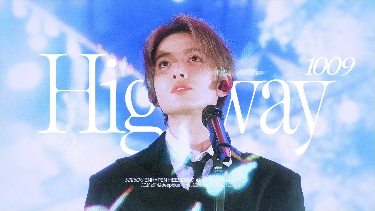 251122 Enhypen Heeseung Highway 1009 @5th ENniversary Night 직캠 (엔하이픈 희승 Fancam)