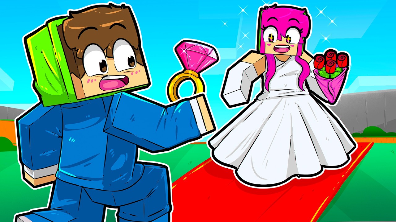 CADRES женился на своей любви в Minecraft! 💍❤️