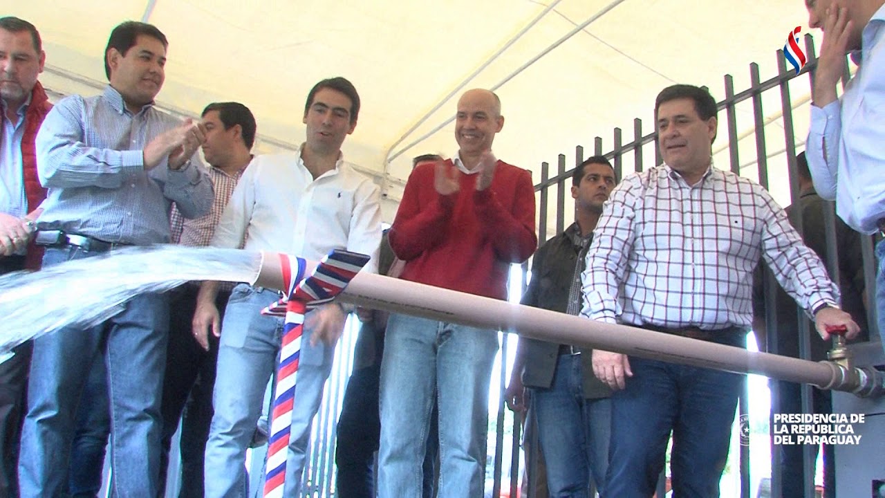 Habilitan ampliación del servicio de agua potable en Cnel. Oviedo - YouTube