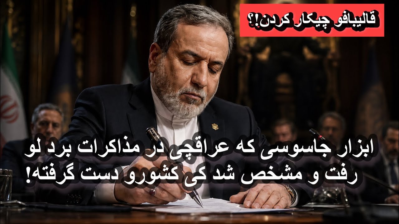 ⁣ابزار جاسوسی که عراقچی در مذاکرات برد لو رفت و مشخص شد کی کشورو دست گرفته!!
