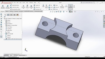 SolidWorks tutorial - how to make car camshaft retainer
