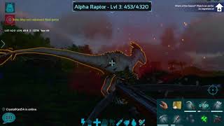 Killing an Alpha!: ARK Mobile
