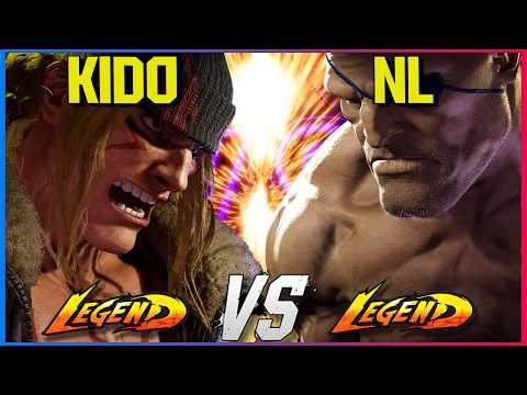 KIDO (Alex) vs NL (Sagat) – #1 Alex vs Sagat Master! | SF6