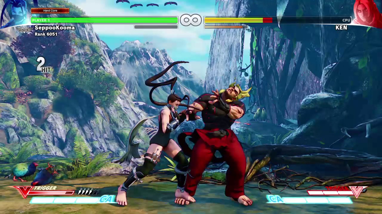 SFV - Ibuki 100% (1000 health) Set Up Sequence