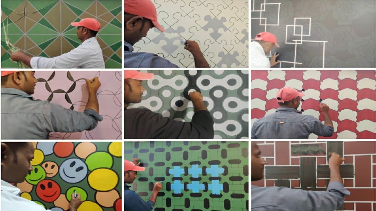 9 Wall painting ideas YouTube