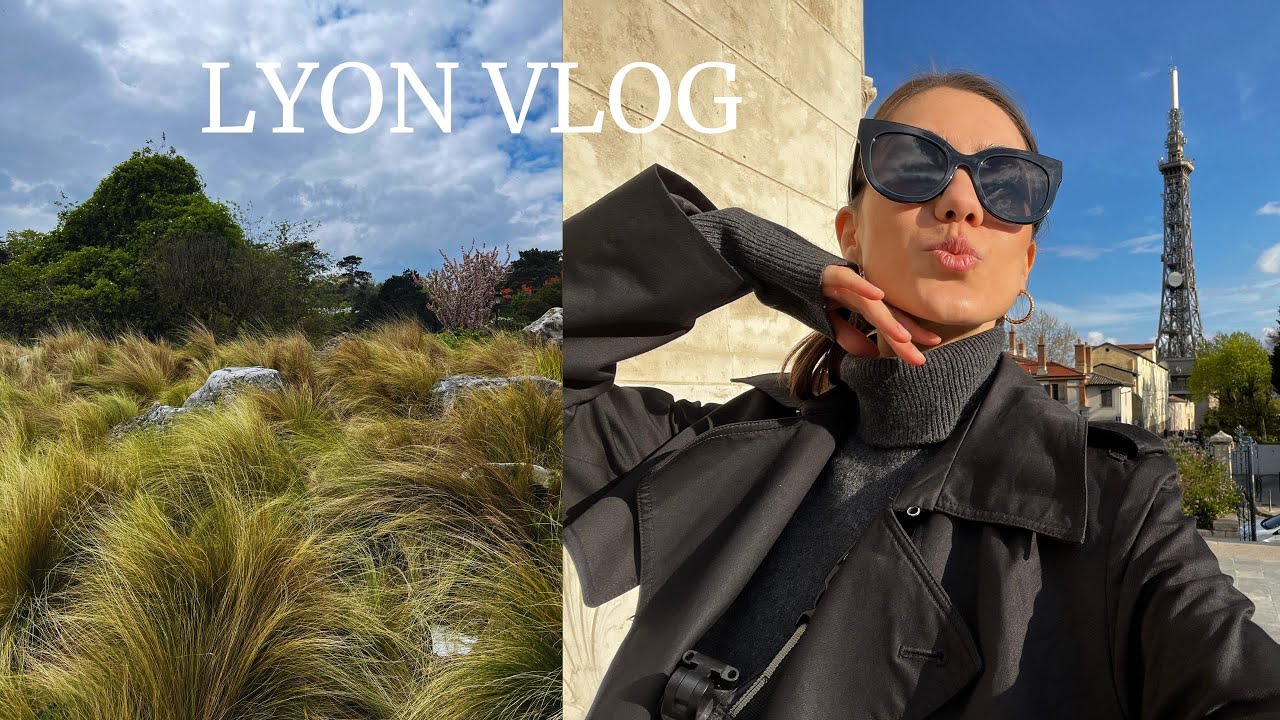 LYON VLOG | первое видео на канале: красивые улицы французского города, вкусный кофе и любимый парк