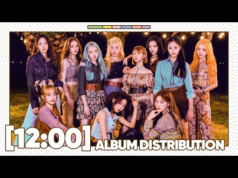 LOONA - [12:00] Album Distribution
